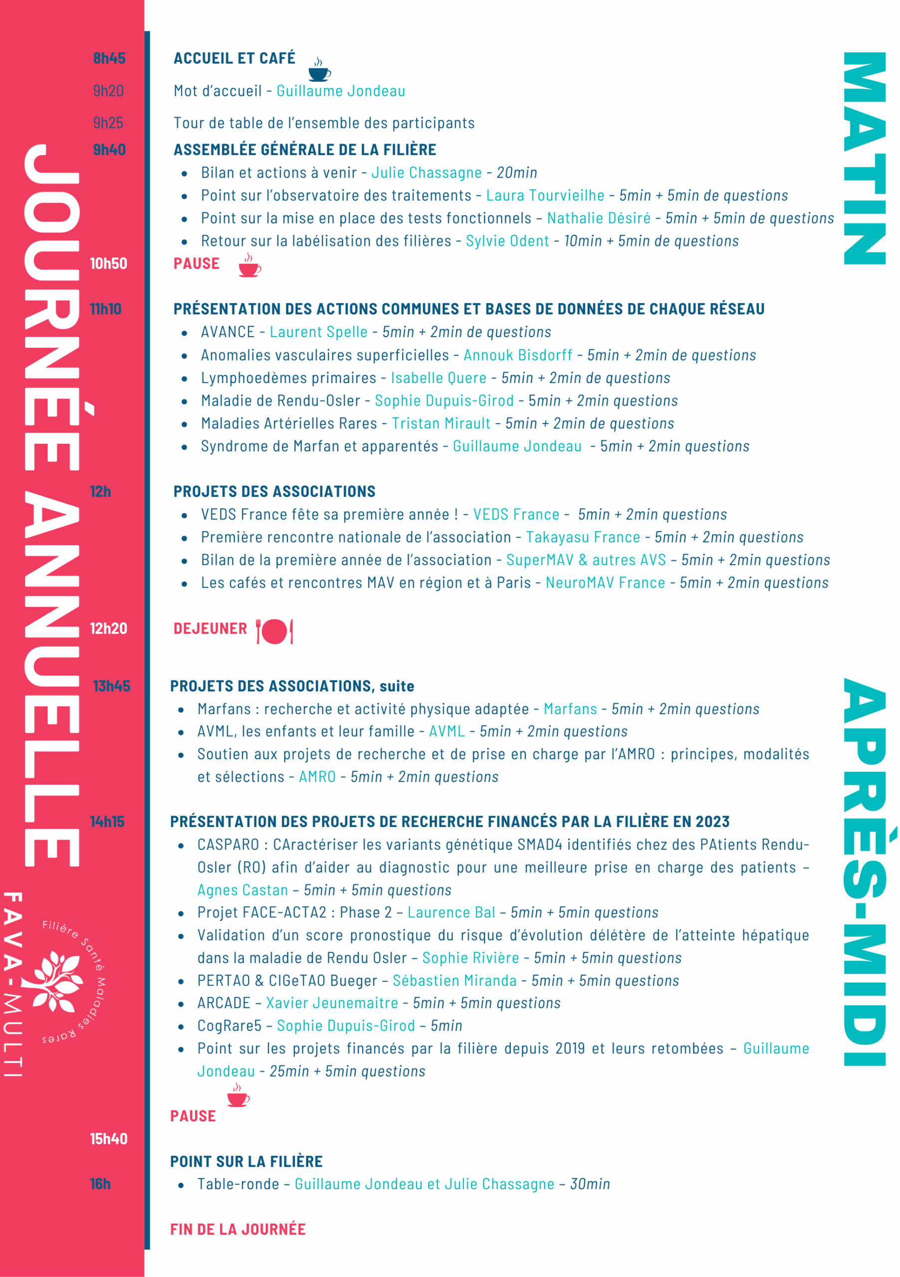 Programme journée annuelle 2025